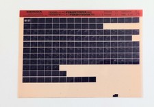 Honda TRX 300 FWJ/K/L/M FOURTRAX 1990 PARTS LIST MICRO FICHE