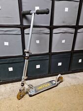 B Flash XT-500 Pro Silver folding Street Stunt Scooter (NEEDS ATTENTION!) UK P+P