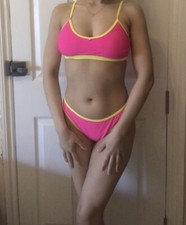 Beautiful pink set pole dance 