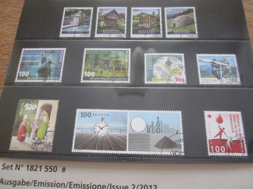 Swiss postage stamps - postage,