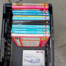 Car manual Haynes auto books x