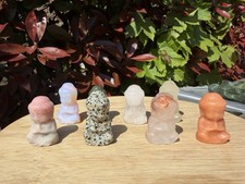 Set of 8 Crystal Stone mini