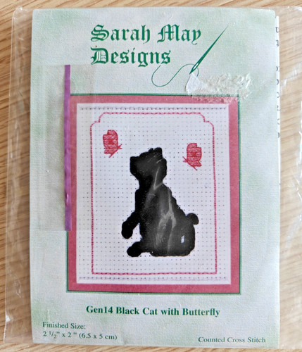 Black cat cross - cross, kit