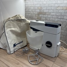 VINTAGE KENWOOD CHEF FOOD MIXER A701A GLASS BOWL BALLOON WHISK  K BEATER & COVER