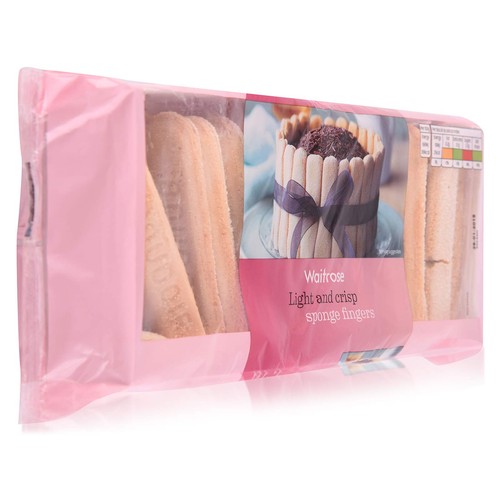Sponge fingers waitrose 175g - sponge,