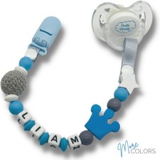 Baby dummy clip - clip, personalized