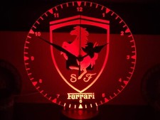 Ferrari LED neon Clock