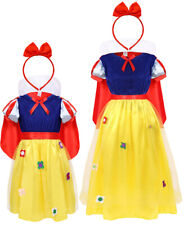 SNOW WHITE COSTUME ADULT KIDS WORLD BOOK DAY FANCY DRESS OUTFIT FAIRYTALE
