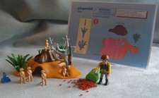 Playmobil 4853 Meerkat Family +Accessories+Animals+Figure Complete VGC
