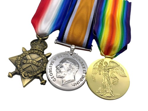 Ww1 medal trio - medal, star