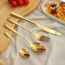 SANLI Gold Cutlery Set 24