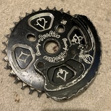 Profile Bmx Black Jack Sprocket And Bash Guard 36t Mid School Bmx