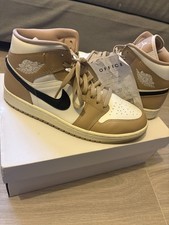 Nike Air Jordans Size 9 Tan