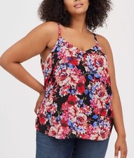 Torrid Sophie Floral Tank Size