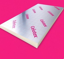 Celotex / Kingspan / Recticel - PIR Insulation Boards - 2.4m x 1.2m 50mm