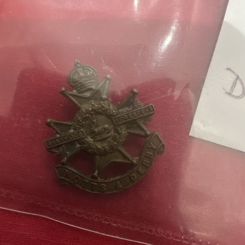 Cap badge the sherwood - the,