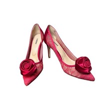 L'AGENCE Women's Red Lace Rose