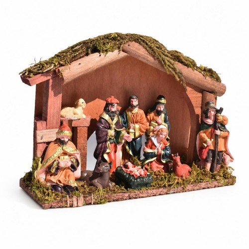Nativity set with - nativity,