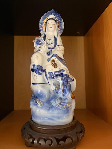 Chinese ceramic figure guanyin - chinese,