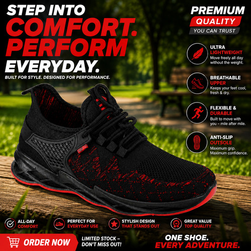 Mens trainers shock absorbing - shock,