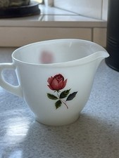 Pyrex JAJ Milk Jug Country House Rose Small Pretty Rose Design Country Cottage