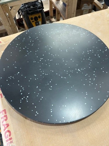 Recycled plastic table - , top