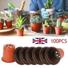 100pack plant pots plastic - 100pack,