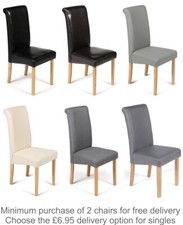 Dining Chairs Faux Leather