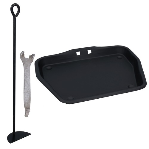 Metal ashpan tray - or,