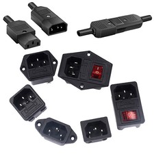 IEC Mains Power Plug / Socket