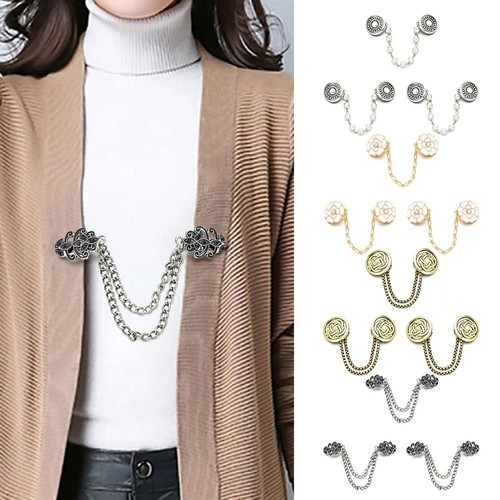 Flower pin jewelry - flower, clip
