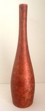  Rosenthal 100 Anniversary  Studio Line Red /Gold  Lumina Vase c1970s