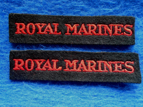Pair royal marines woven - pair, of