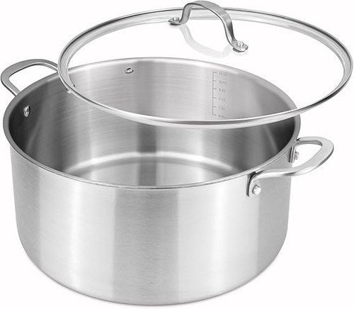 Stainless steel cooking pot - stainless,