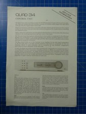 Quad 34 Control Unit advance