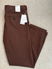 M&S MENS EARTH BROWN REGULAR