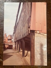 Unique 1983 Back Of The Hotel End County Ground Northampton Town 6 x 4 Photo.