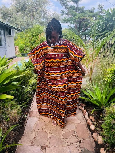 African kaftan - african,
