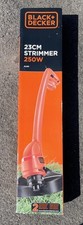 Black & Decker String Grass Trimmer Strimmer 250w 23cm Bump Feed 230v GL250