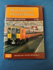 Platform 5 Multiple Unit Pocket Book - Spring 1987 Edition