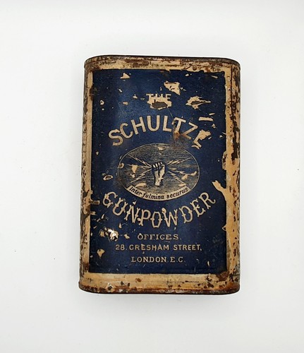 Old vintage antique tin - vintage,