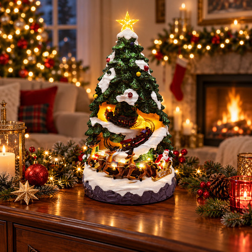 42cm christmas tree turning - 42cm,