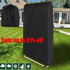 2X Folding Reclining Chair Cover Sun Lounger Waterproof Cover For Outdoor Garden