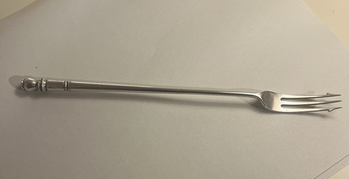 Sterling silver pickle fork - sterling,