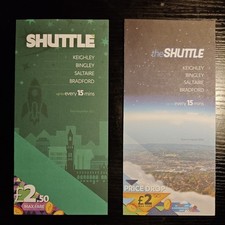 Transdev's 662 Leaflets - Old & New - Shuttle