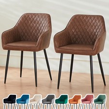 1/2/4X Dining Chairs Velvet