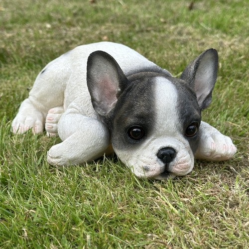 French bulldog figurine - figurine, black
