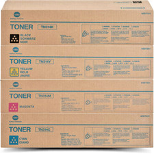 4 x Original Toner Konica