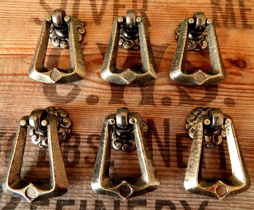 Vintage set antique brass - vintage,
