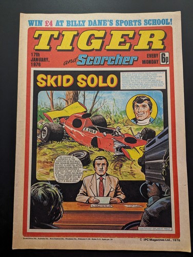 Tiger and scorcher comic 17th - scorcher,